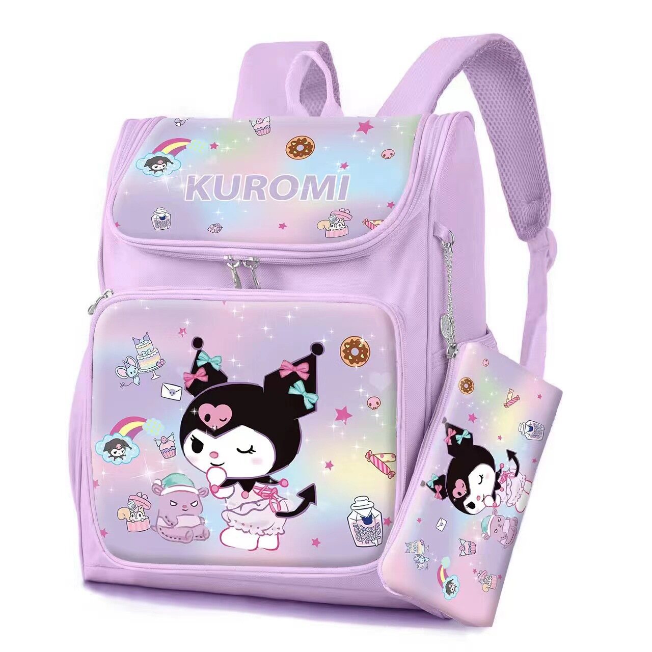 Sanrio Backpack Cinnamoroll My Melody Kuromi Bag Cute Kids