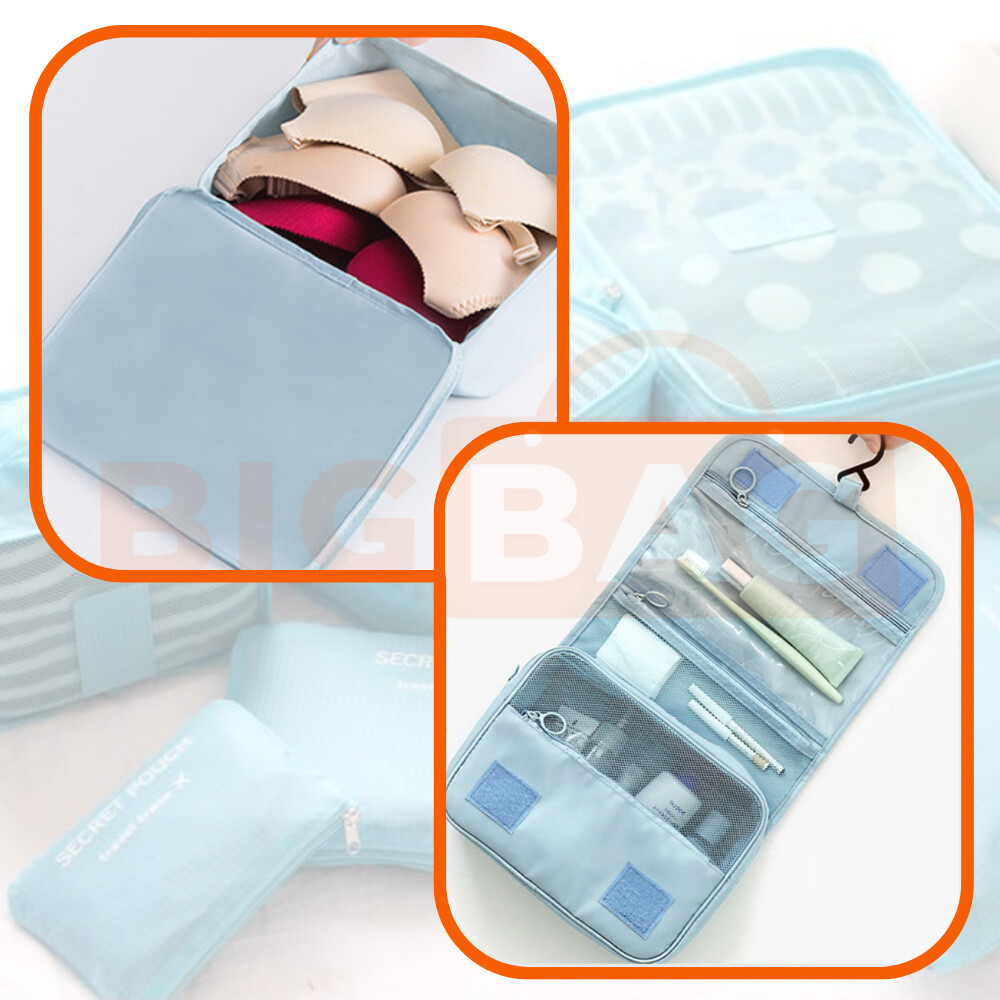 Travel Packing Cubes Set For Luggage Organising And Storage_voghion.com
