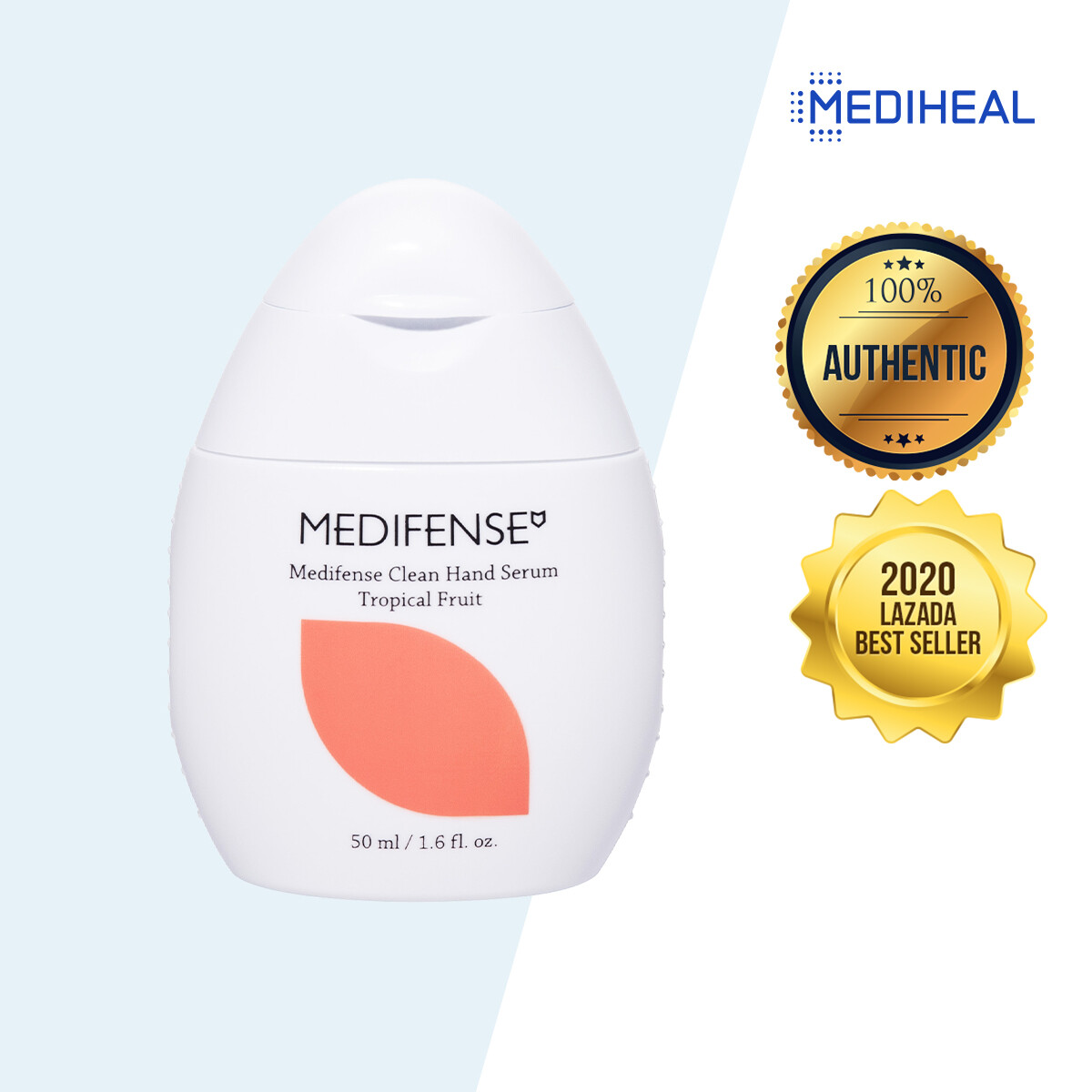 Gambar [MEDIHEAL] MEDIFENSE CLEAN HAND SERUM TROPICAL FRUIT 50ml