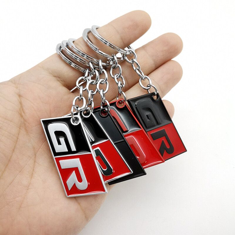 GR SPORT keychain for TOYOTA GR86 Supra Corolla Yaris Land Cruiser