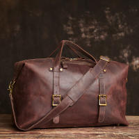 Travel Duffel Bag Handbag For Men Leather Travel Bag Travel Outdoor Shoulder Bags  Weekender Bags Yoga Bag Sport Gym Bag NUPUGOO