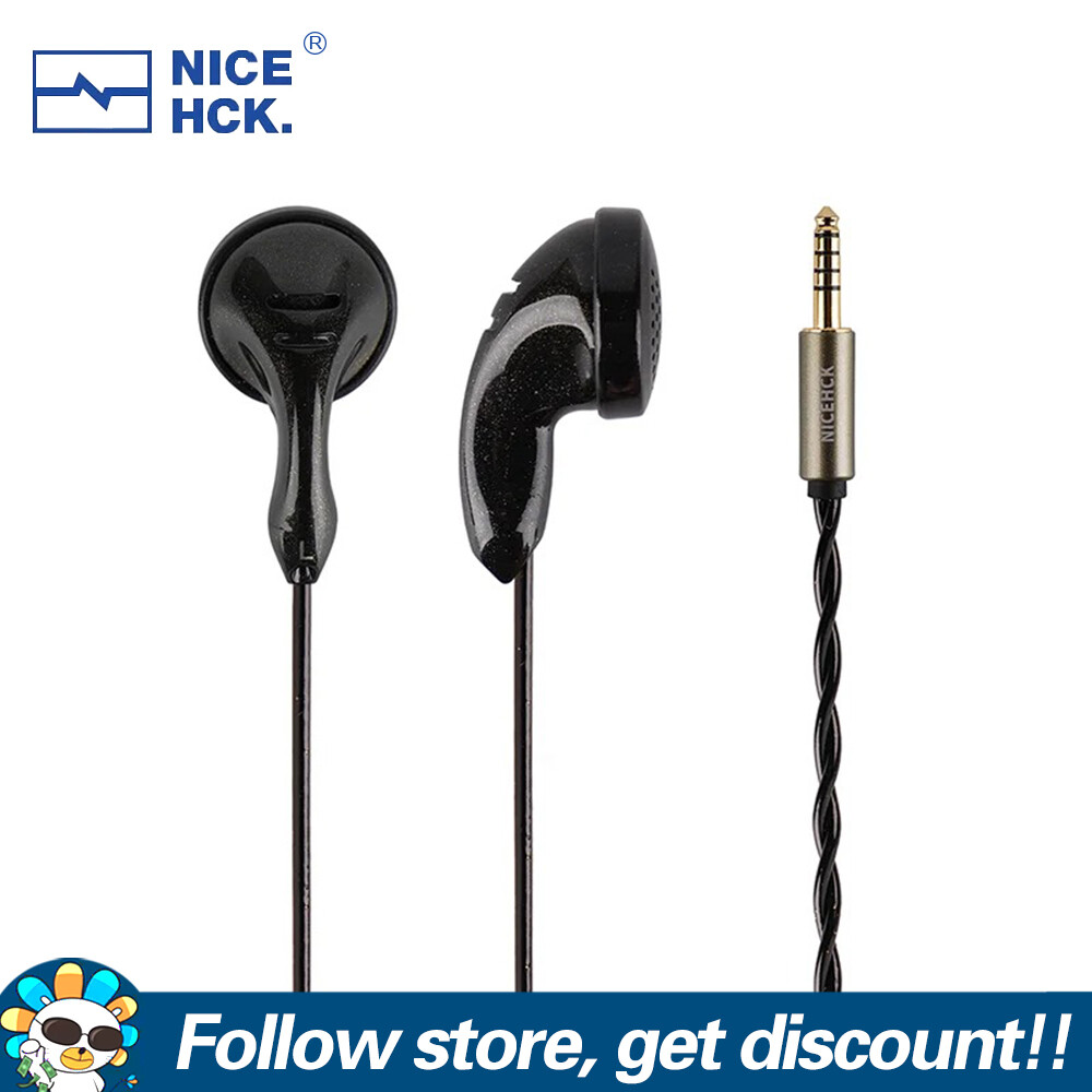 Tai nghe nhét tai Nicehck B80 Tai nghe màng ngăn PU topologybio 14.8mm Tai nghe có dây tùy chọn Phíc