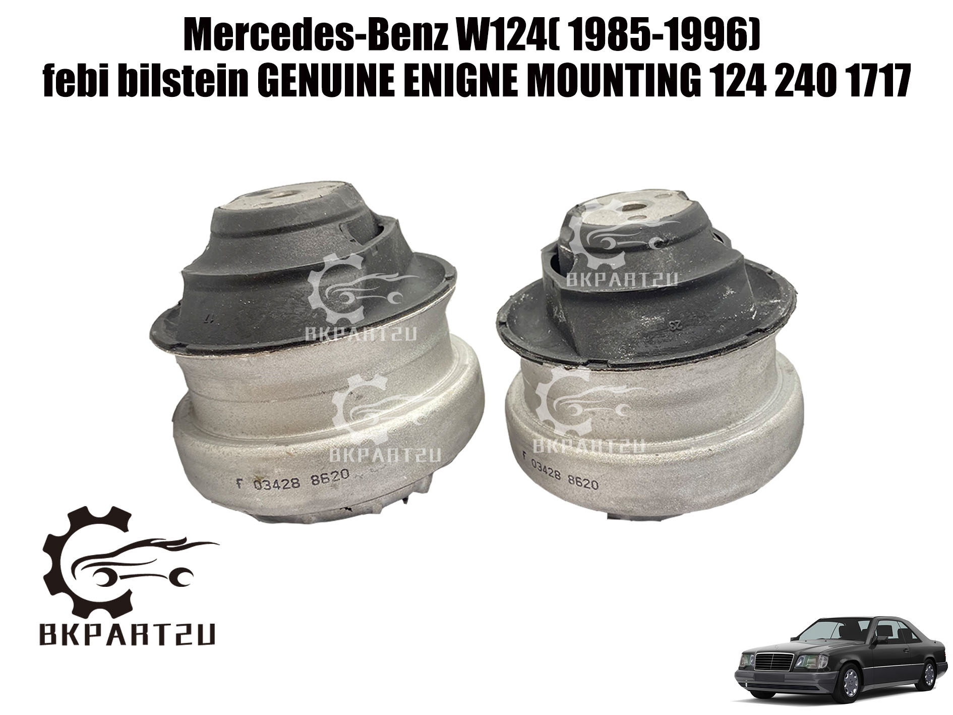 Mercedes Benz E Class W124 E250 E230 1985 1996 Engine Mounting Made By Febi Bilstein Germany 124 240 1717 Lazada