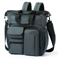 MOYYI New Korean Fashion Business Portable Man Bag Waterproof Vertical Shoulder Mens Cross body Bag Commuter Casual Black Briefcase Messenger Bag