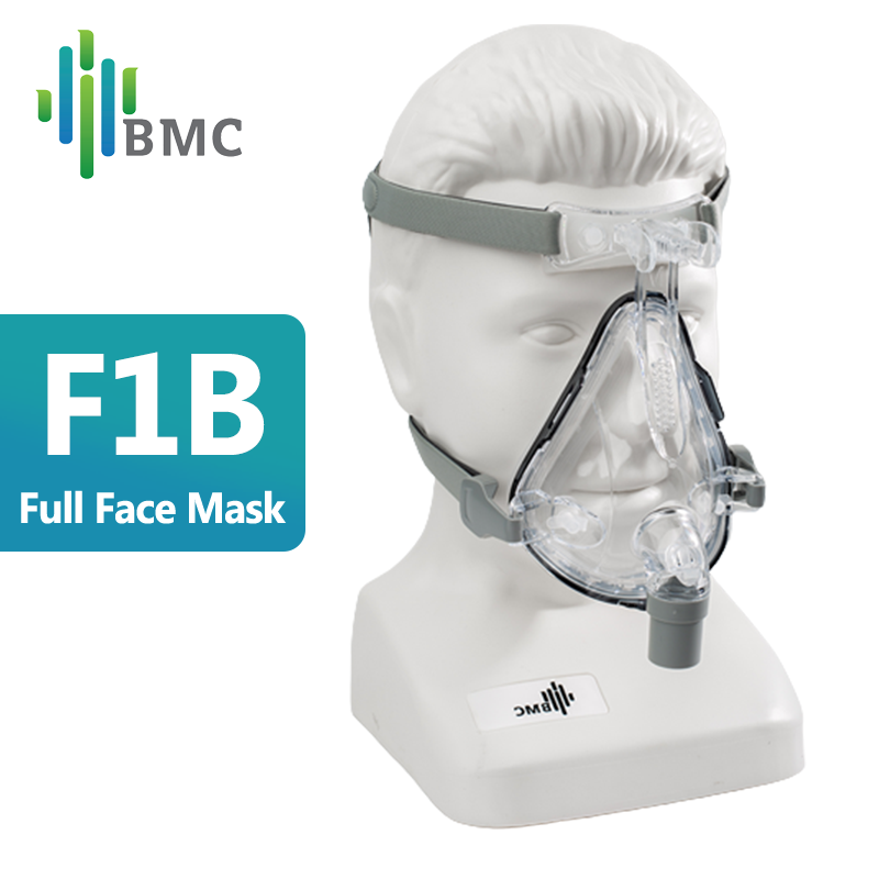 BMC F1B CPAP Full Face Mask Auto CPAP APAP BIPAP Full Face Mask For Anti Snoring Apnea Sleep Aiding Mask ราคา 1,339 บาท*ส่งฟรี