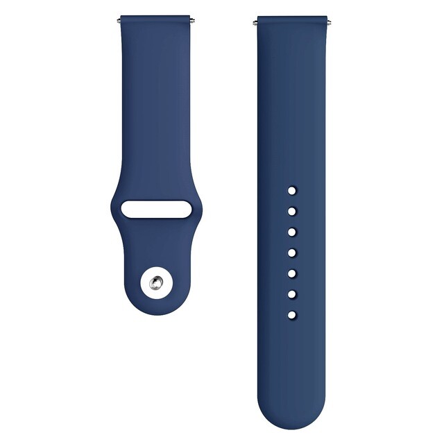 Dây đeo đồng hồ 22mm cho đồng hồ thông minh haylou Solar ls05 silicon mềm Dây đeo thay thế cho phụ kiện vòng đeo tay Haylou Solar LS05 2
