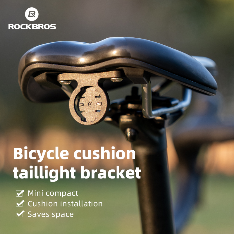 ROCKBROS Bicycle Saddle with Taillight Ultralight Shockproof MTB Road Bike Seat Cushion Breathable Comfortable Bike Saddle ราคา 1,584 บาท*ส่งฟรี