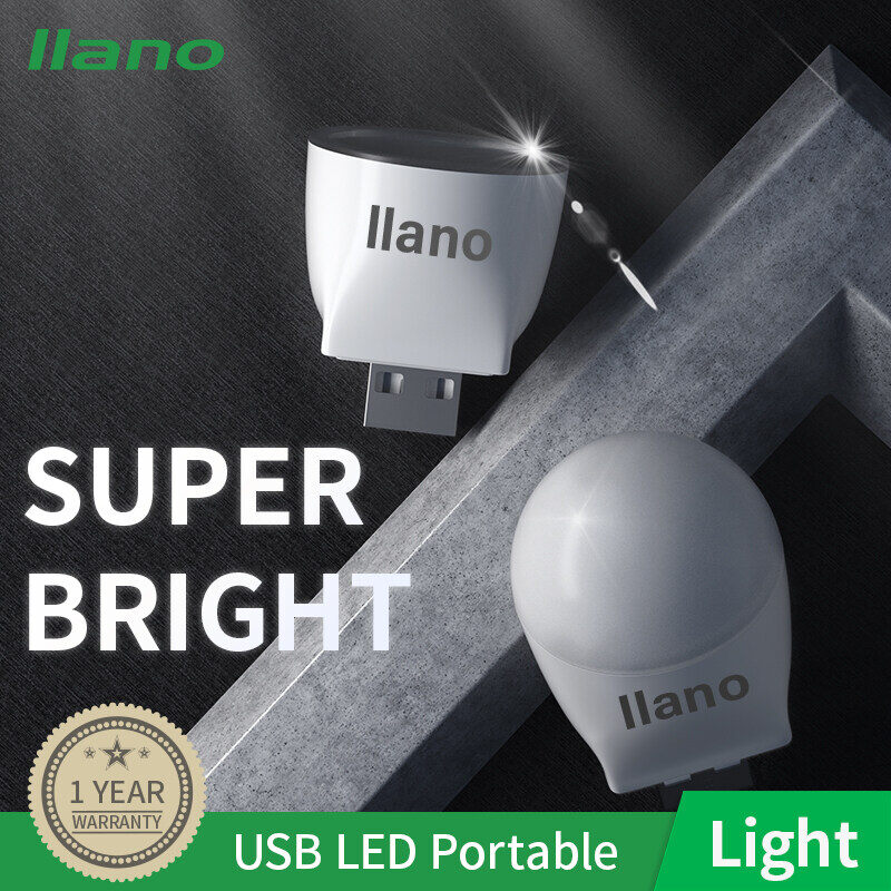 LLANO White Bóng Đèn USB Di Động 15W LED Máy Tính Xách Tay Tiết Kiệm Năng Lượng
