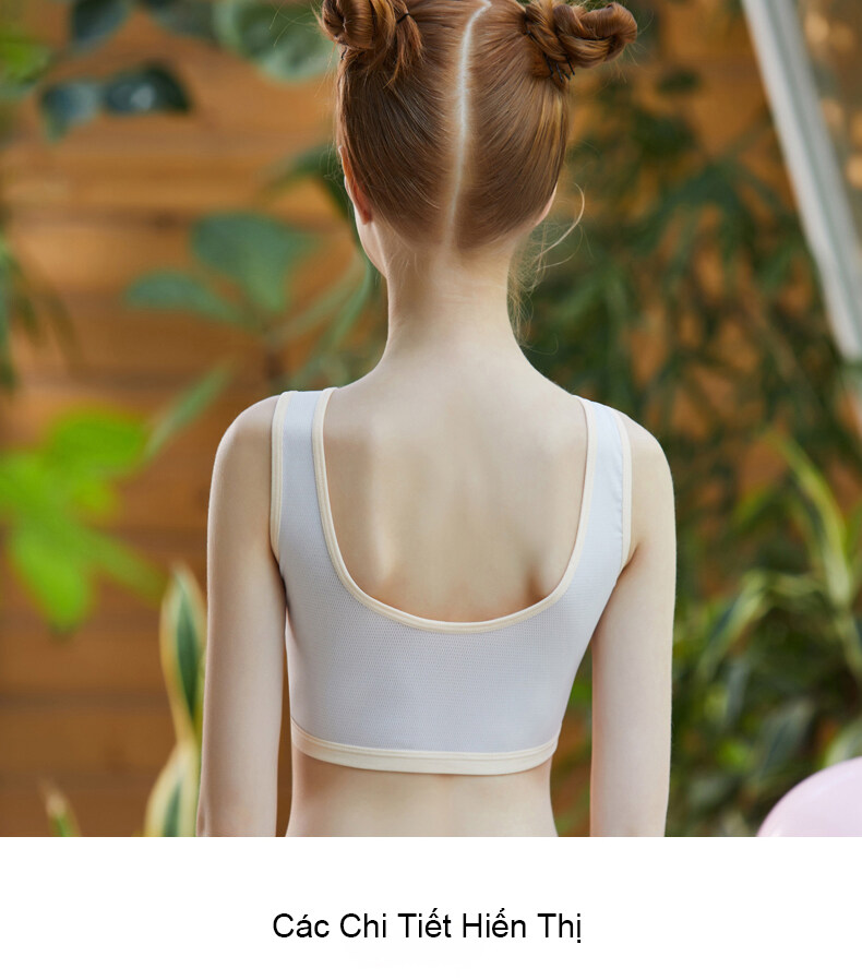 Áo lót nữ học sinh cấp 1 cấp 2 nữ sinh đồ lót lớn 8-12 nữ sinh tiểu học học sinh trung học cơ sở nữ sinh áo ngực cotton tinh khiết