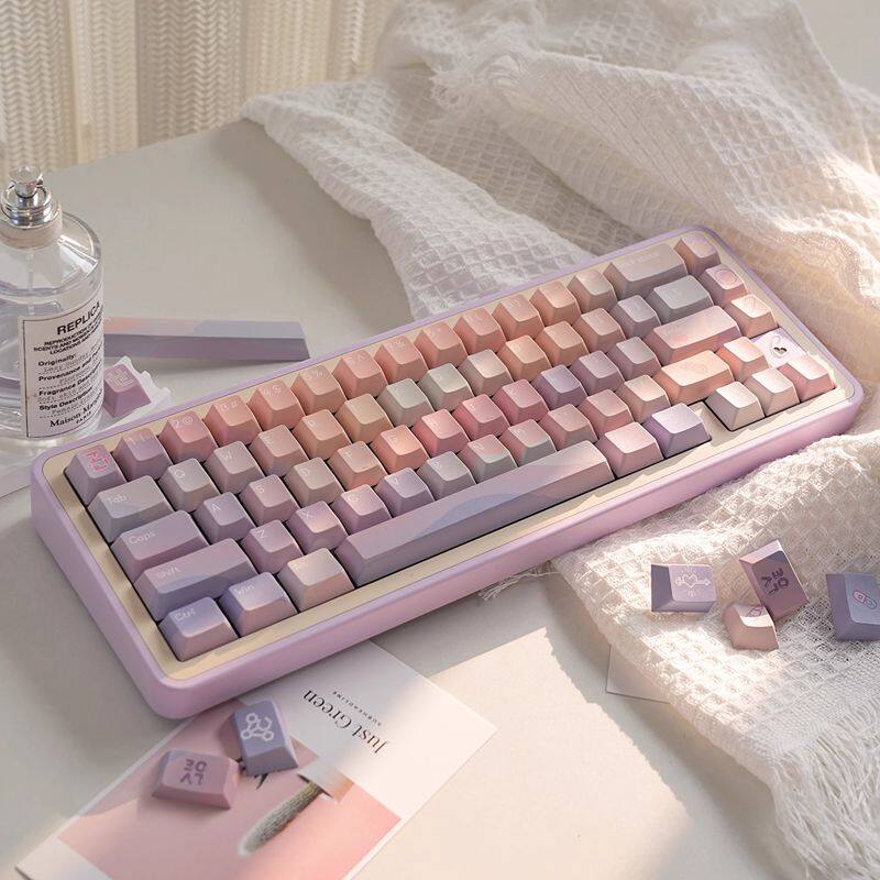 Dopaminekeycap 129 phím cherry profile pbt năm mặt thăng hoa cho công tắc cherry mx bàn phím cơ rk61/gk61/anne pro 2