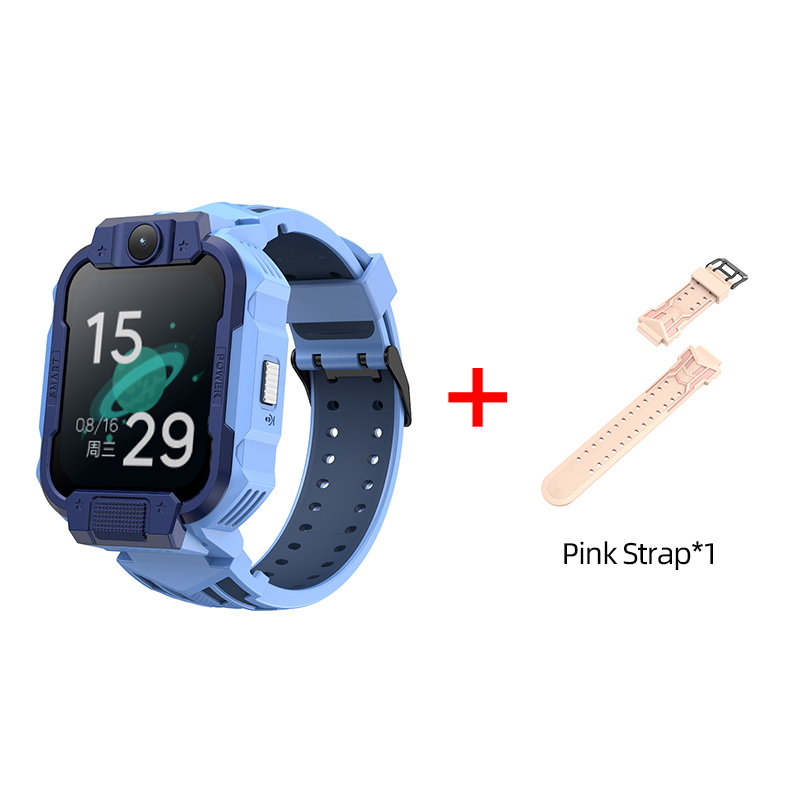 Philips NEW 1Max 4G Smart Watch Kids GPS WIFI Video Call Monitor Tracker Location Child Smartwatch (Blue+Pink Band) ราคา 5,999 บาท*ส่งฟรี