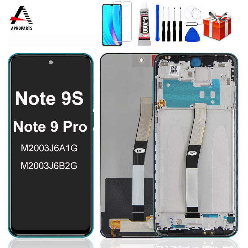Màn hình cảm ứng lcd chính hãng cho xiaomi redmi note 9s màn hình lcd cho xiaomi redmi note 9 pro bộ số hóa cảm ứng linh kiện thay thế