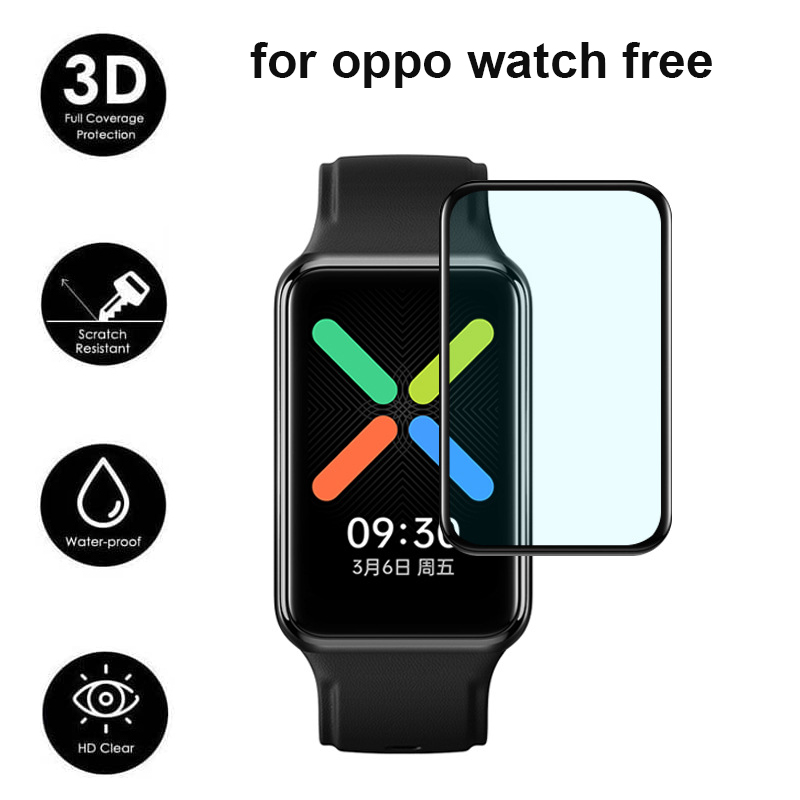 Phim bảo vệ cạnh cong 3d bảo vệ màn hình cho đồng hồ oppo miễn phí