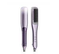 Akiracosme Professional Steam Hair Straightener for Rebonding 80nm Nano Steam Hair Care Straightening Brush Negative Ion Hair Styling Tool Electric Hair Comb Brush Anti-Frizz