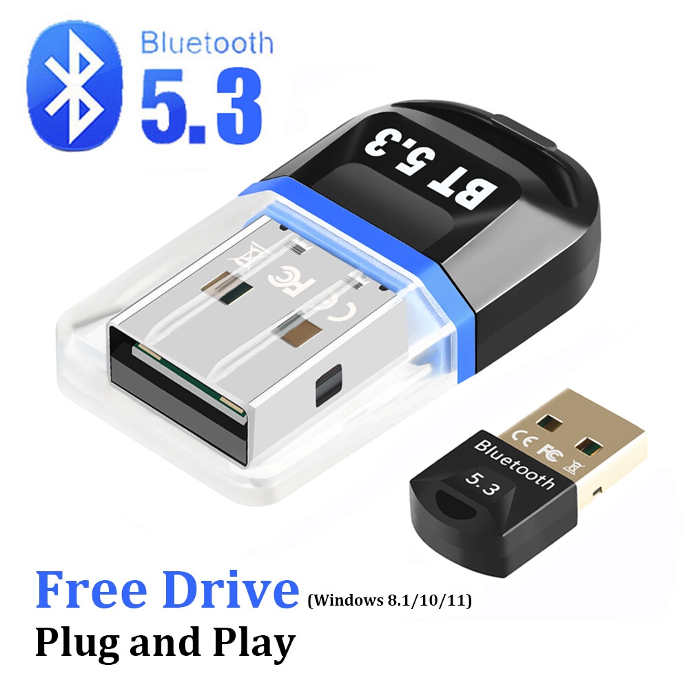 USB Bluetooth 5.3 5.0 Adapter cho Loa máy tính bàn phím chuột không dây Bộ thu tín hiệu âm thanh