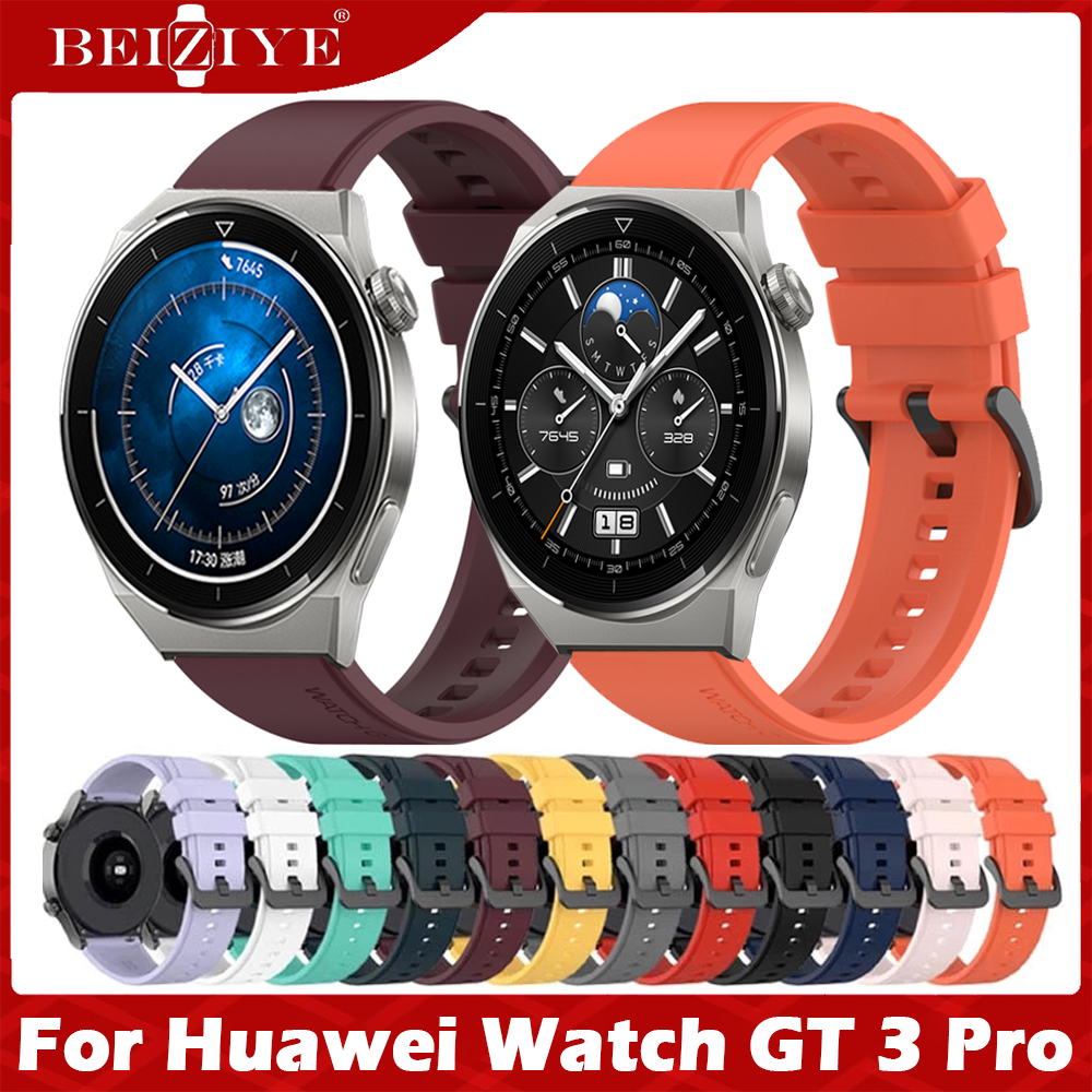 For Huawei Watch GT Pro Strap 43mm 46mm Soft Silicone Band Smart