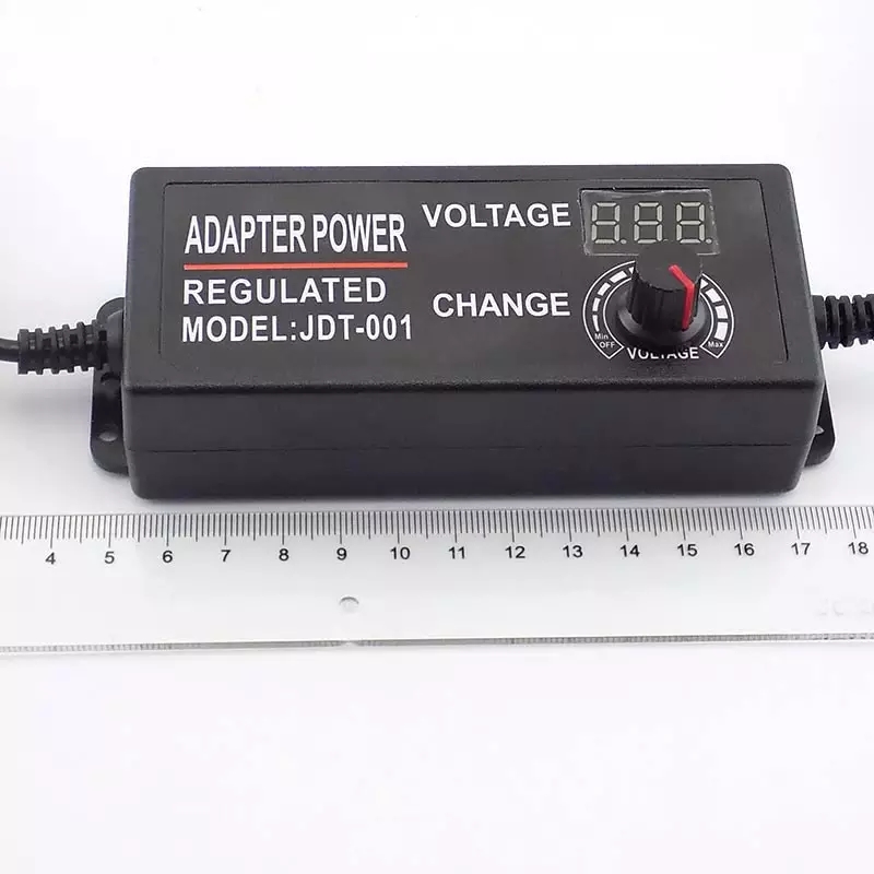 ZY-001 Adjustable DC 24V 3A Power Adapter with LED Voltmeter 775 Motor ...