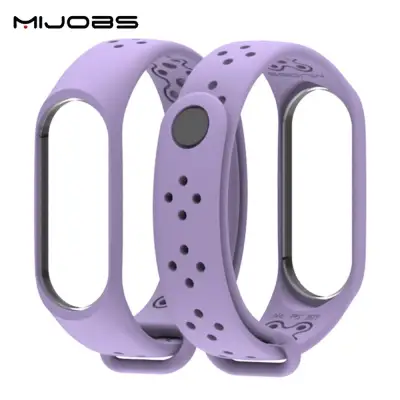 Mijobs Sports Strap for Xiaomi Mi Band 3 Mi Band 4 Silicone Strap Mi Band3 4 Watchband Bracelet Miband 3 4 Wristband Smart Watch Mi3/4 Accessory (13)