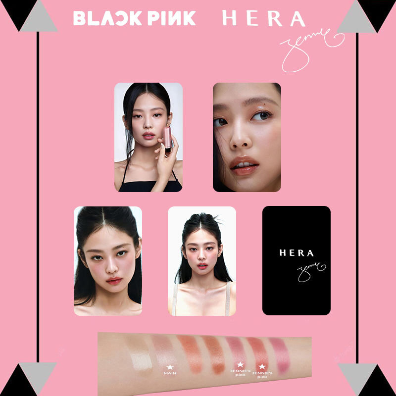 BLACKPINK JENNIE HERA 特典 Blackpink Jennie X Hera PhotoCards BP Jennie Ktown4u Solo