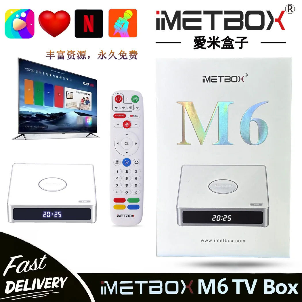 Imetbox M6 8K Hd Smart Tv Box With Voice Control & Wifi 6 | Lazada
