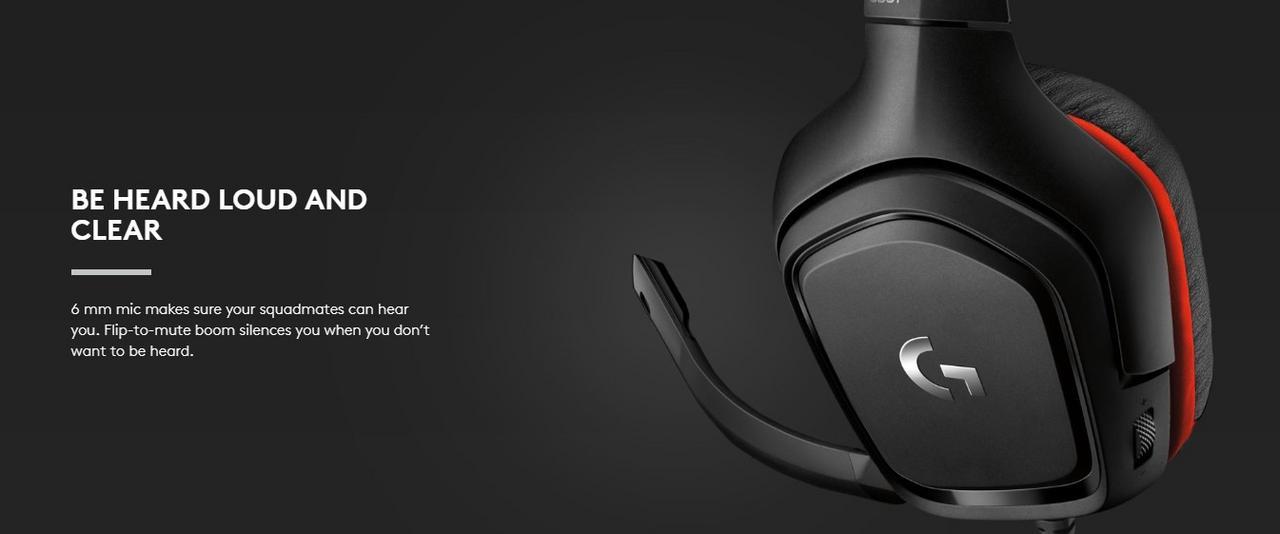 Logitech G331 Gaming Headset with Flip-to-Mute Mic for Playstation 4, Xbox One and Nintendo Switch 15 141b30485f5d079b1a80e7b541e6faab
