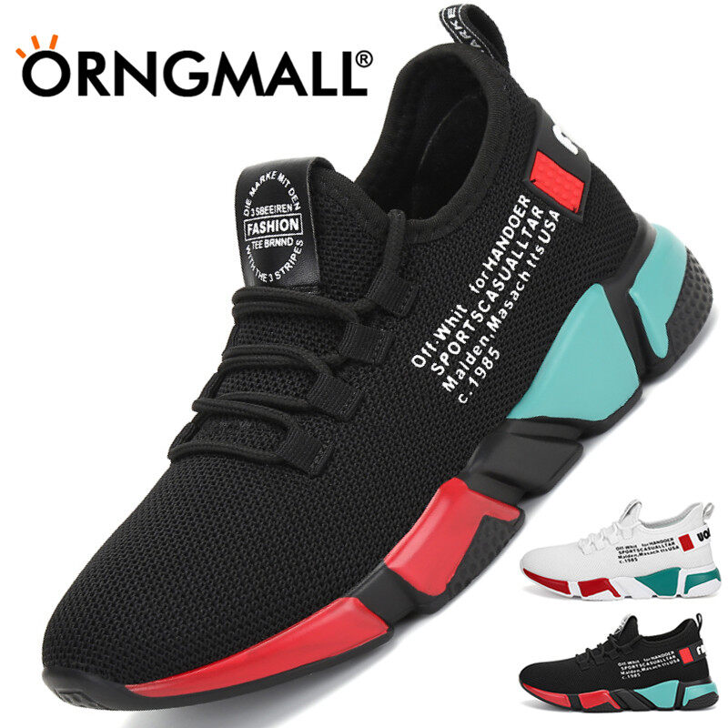 ORNGMALL Summer Mesh Shoes Sneakers for Women Korean Fashion Sport Sneakers Ins Casual Student Travel Shoes Breathable Mesh Running Shoes for Women Everyday Street All-match 35-40 ราคา 1,159 บาท*ส่งฟรี