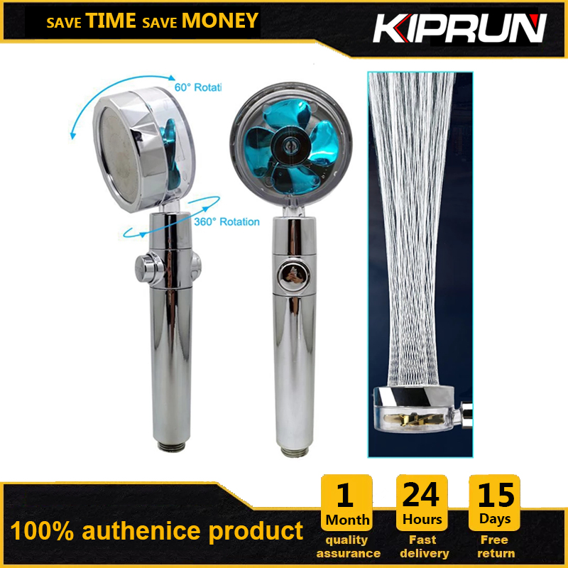 KIPRUN Đầu Vòi Hoa Sen Xoay 360 Độ Đầu Vòi Hoa Sen Phun Tiết Kiệm Nước Áp Lực Cao Đầu Vòi Hoa Sen Mát Xa Áp Lực Cầm Tay Phòng Tắm