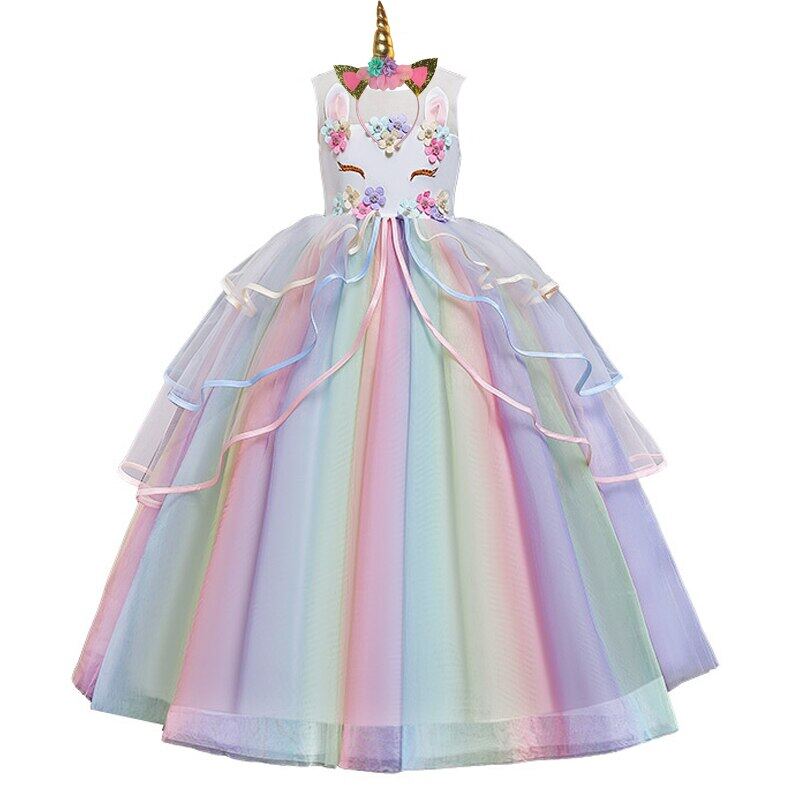 long unicorn dress