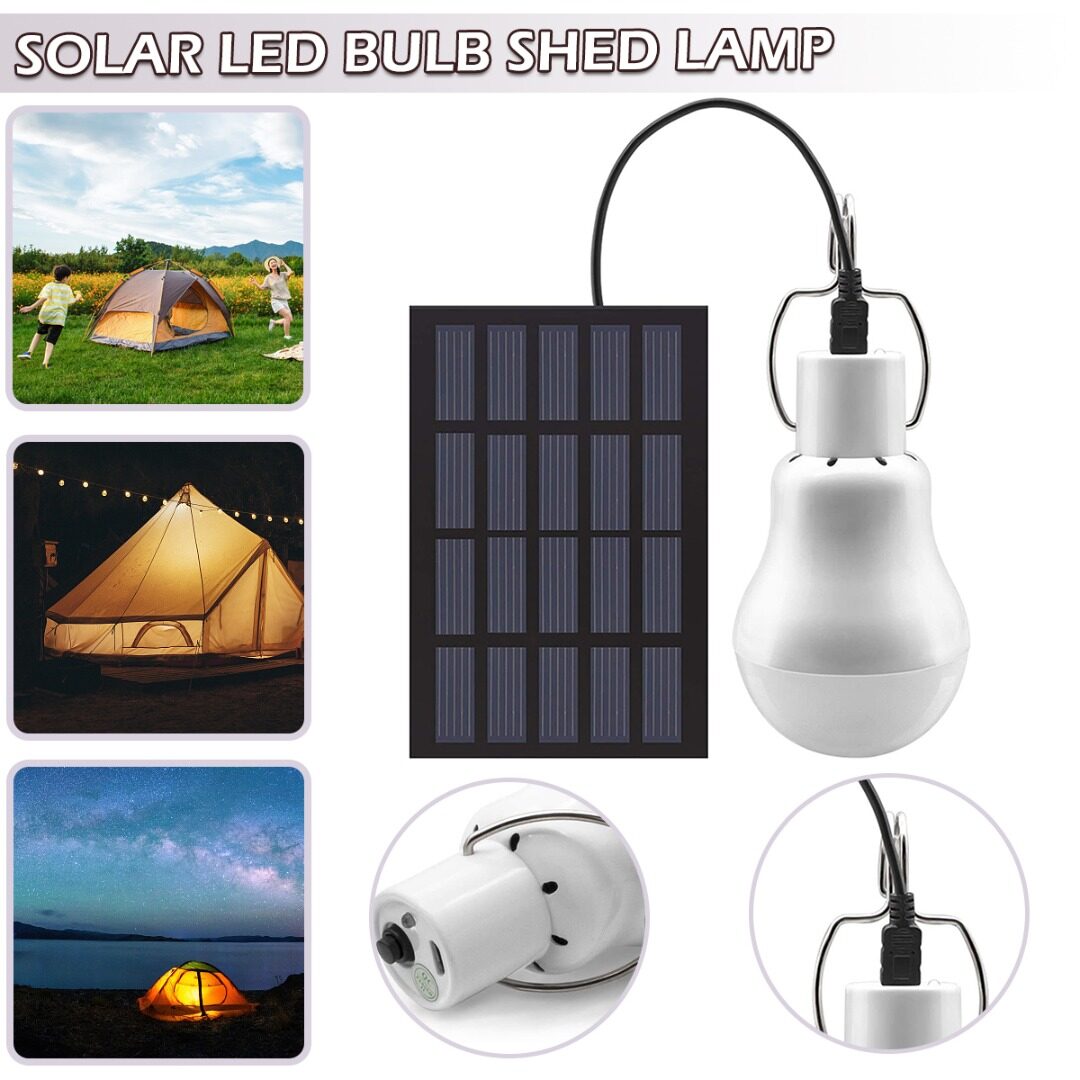 single bulb solar light