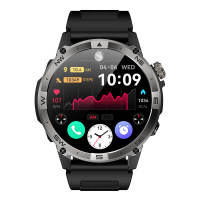 NORTH EDGE สมาร์ทวอทช์ AMOLED พร้อม GPS สำหรับกิจกรรมกลางแจ้ง โทรผ่านบลูทูธ มีบารอมิเตอร์ อัลติมิเตอร์ รองรับปั่นจักรยาน วิ่ง ปีนเขา กันน้ำ IP68 ใช้งานกับ Android และ iOS รุ่น HK08