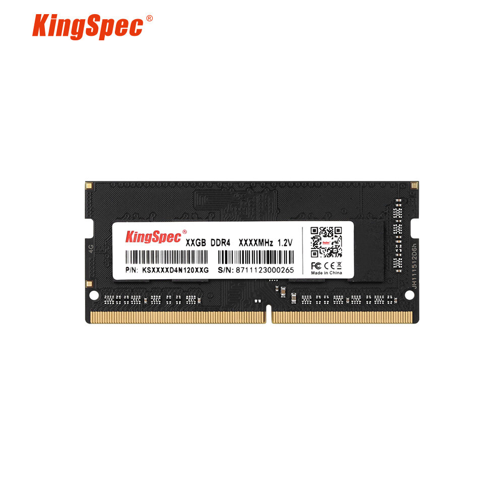 Kingspec DDR4 CL15 SODIMM chơi game máy tính xách tay RAM DDR4 RAM tác động 8G/16G 2666MHz