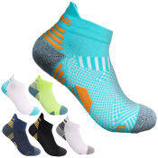 Thickened Towel Bottom Marathon Socks by Fitness Pro