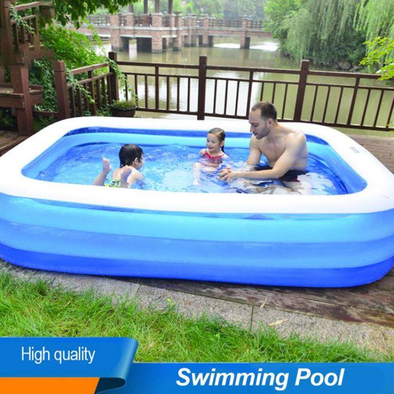 biggest inflatable pool