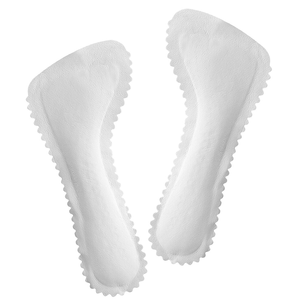 【♡Lovely girls house♡】Soft Breathable Non-slip Insoles for Women Pain Relieve Cushioning Forefoot Sole Inserts Imitation Leather Insole Shoes Cushion - 2