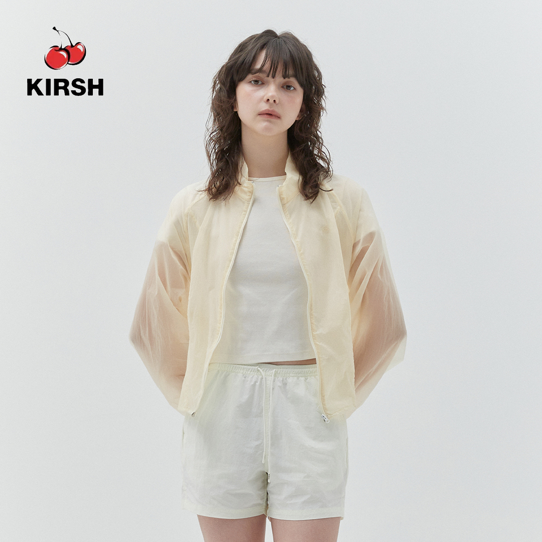 [KIRSH] PLAIN ULTRALIGHT CROP WINDBREAK | 25SS ราคา 3,798 บาท*ส่งฟรี