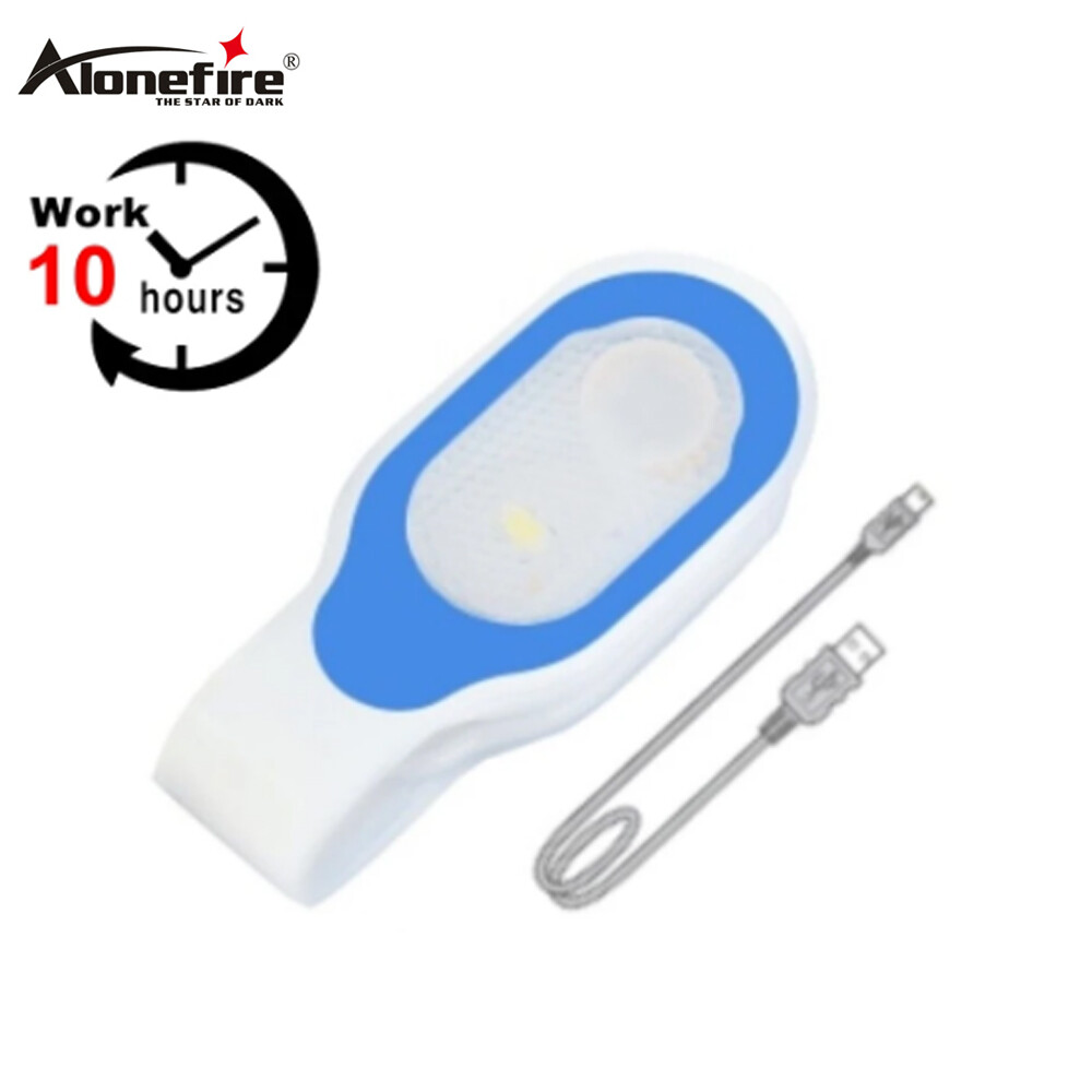 Alonefire pl500 thể thao ngoài trời chạy đêm led chạy bộ đi bộ đi xe đạp sạc usb chạy đêm đèn chạy