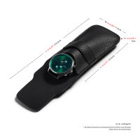 Oirlv Leather Watch Storage Bag Wristwatch Organizers Pouch Men Women Travel Watch Packing Bags Boyfriend Father Birthday Gift D051