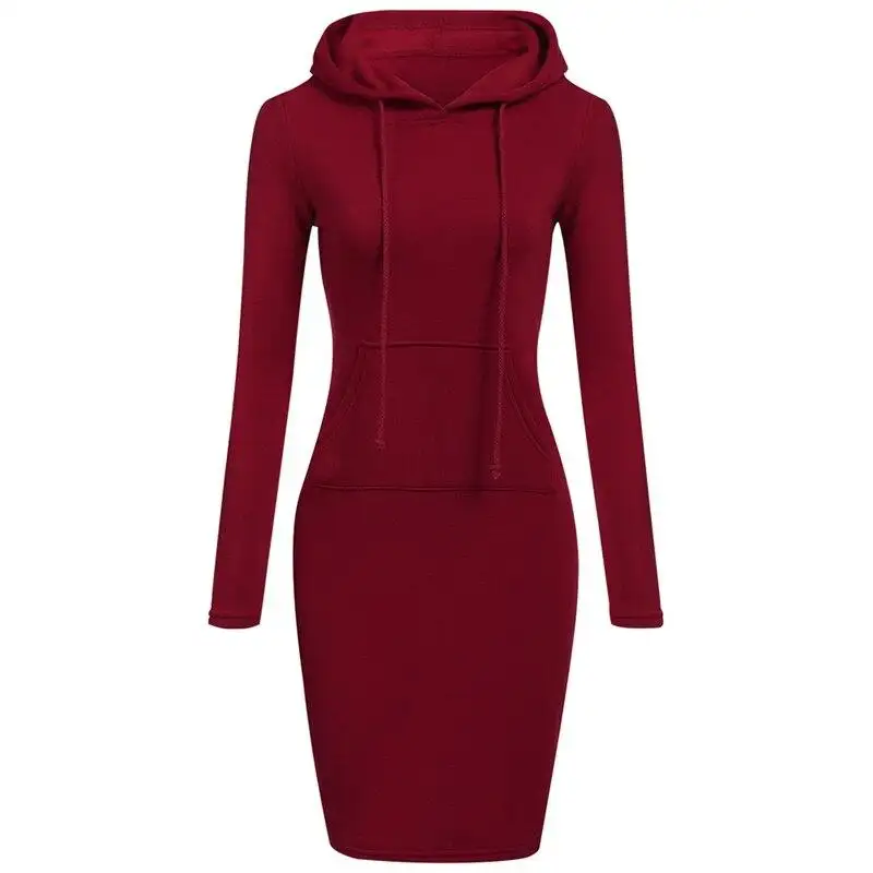 bodycon hoodie dress
