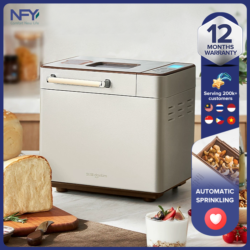 Bread machine home automatic intelligent multi-function dough mixer fermented breakfast cake meat machine/ice cream machine ราคา 7,827 บาท*ส่งฟรี