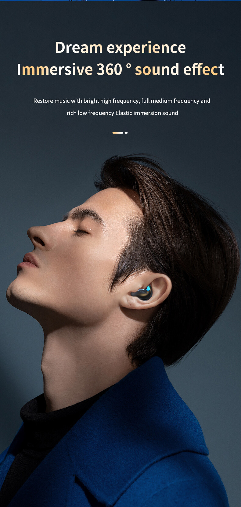 Mini bluetooth 5.3 slaapkoptelefoon met noise cancelling tws draadloos_voghion.com