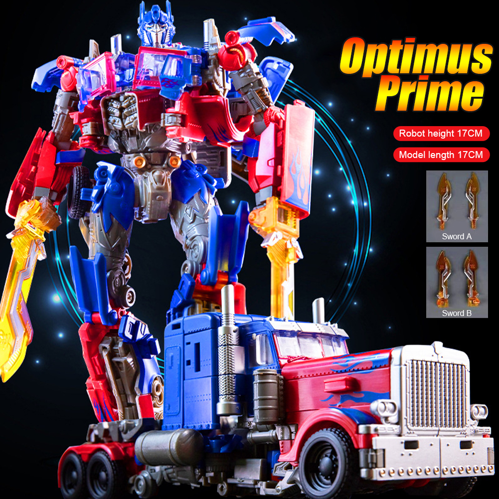 Kpqsea 【Ready Stock】Transformation Đồ Chơi, Quà Tặng Sáng Tạo Chỉ Huy Optimus Prime Class V SS38