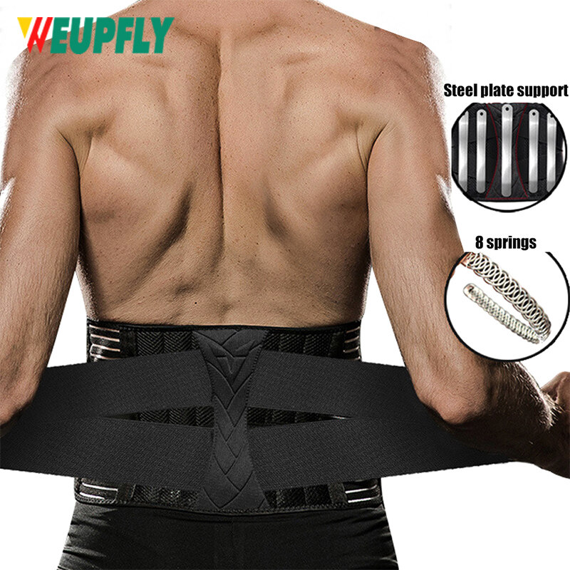 Back Brace Support Belt- Breathable Lumbar Support for Lifting