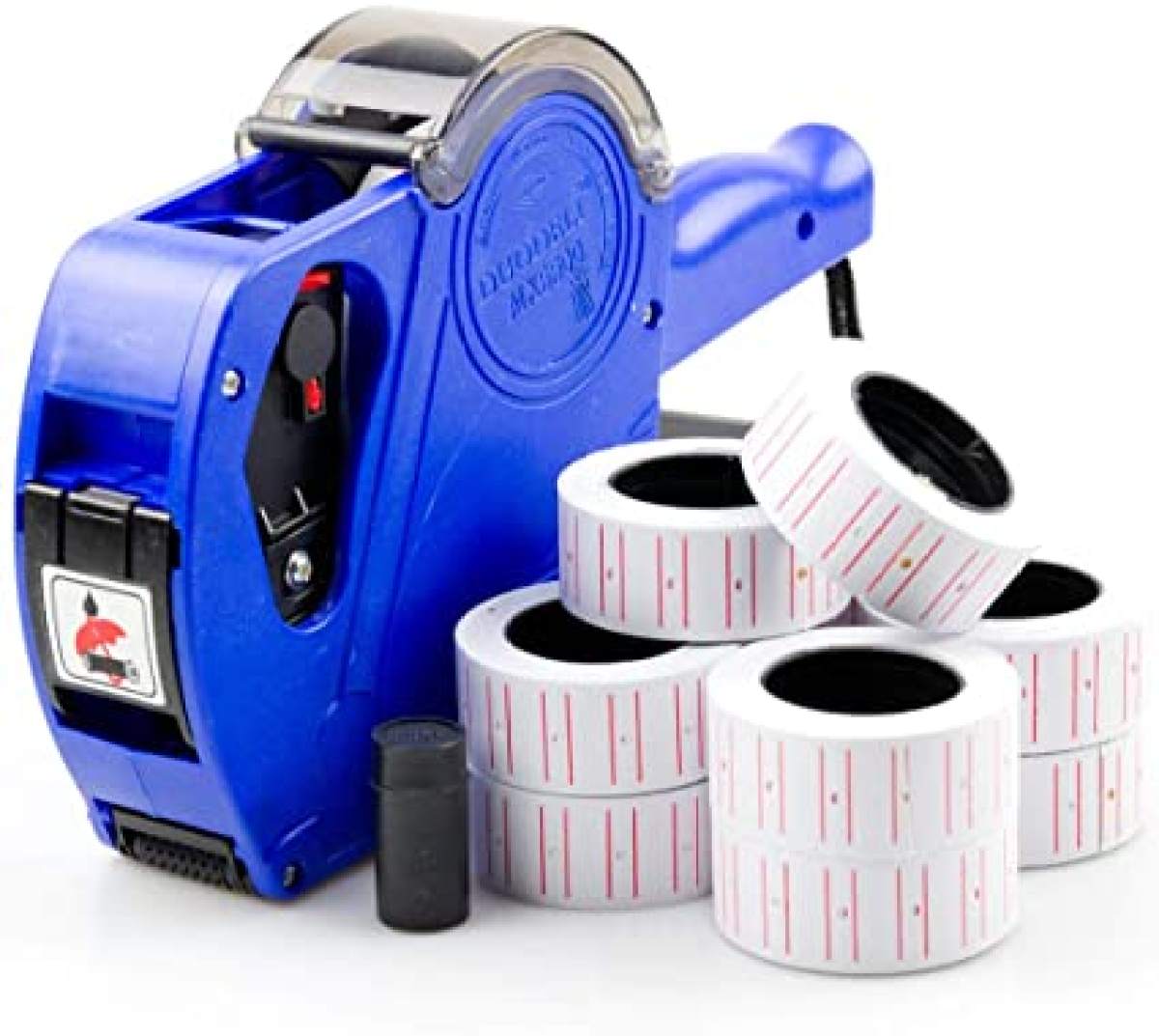 Combo of MX5500 Price Labeller Machine with 1 Ink & 10 rolls Price Tag ...
