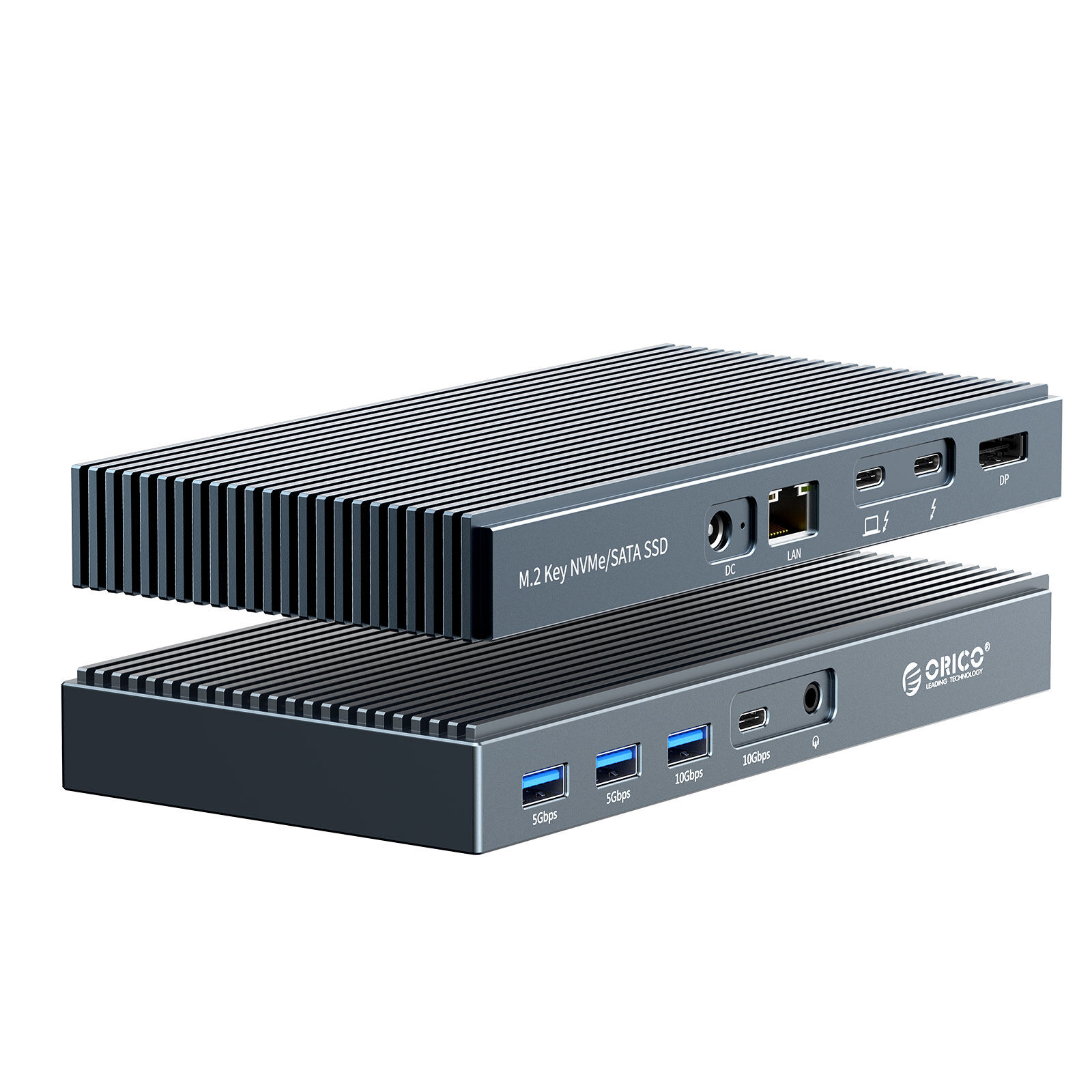 ORICO HUB USB C Loại 3 40Gbps Thunderbolt Với M.2 NVME NGFF SSD Bộ Chuyển Đổi Nguồn 24V Dữ Liệu 10Gb