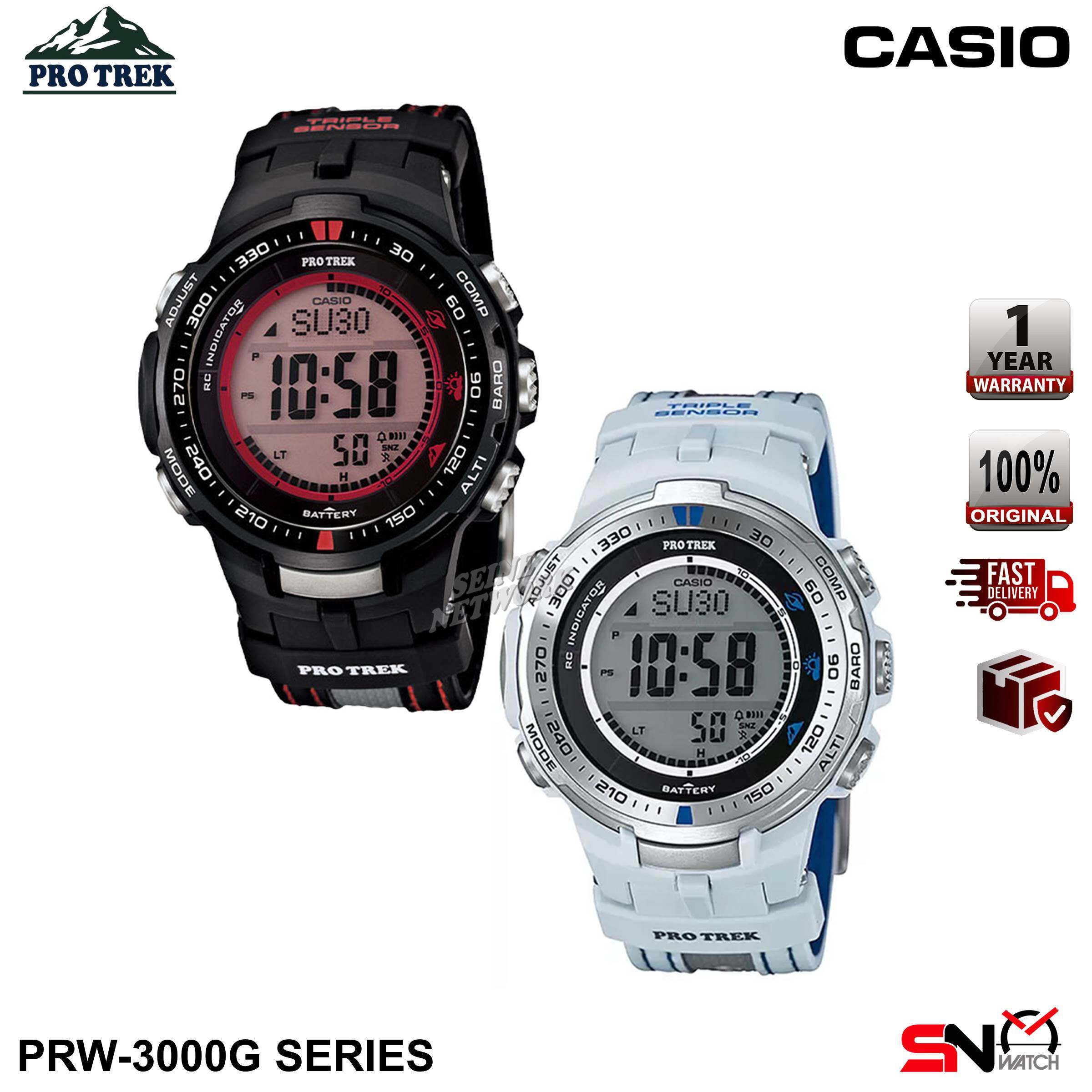 Jam Tangan Casio Protrek Prw 3000 Manual Casio Protrek Prw-3000