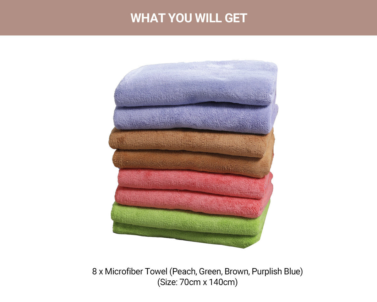 Eliza microfiber towel set new arrivals