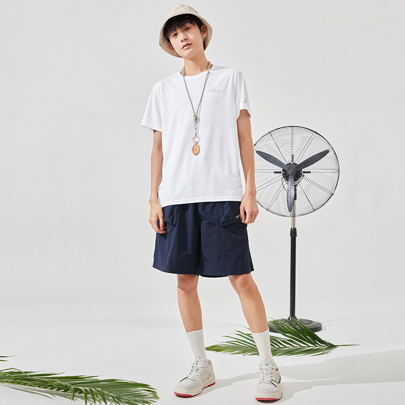 Xtep Men's Short Sleeves Loose Comfortable Breathable Sports Short Sleeves ราคา 412 บาท*ส่งฟรี