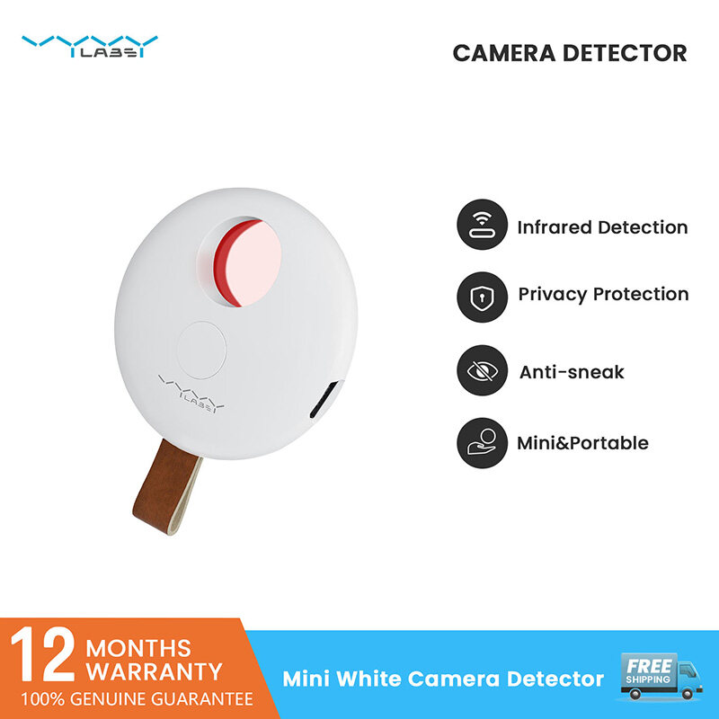 Vyvylabs Mini Camera Detector Hidden Camera Portable Pinhole Hidden Lens