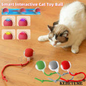 KEBETEME Interactive Motion Cat Toy Ball for Kittens