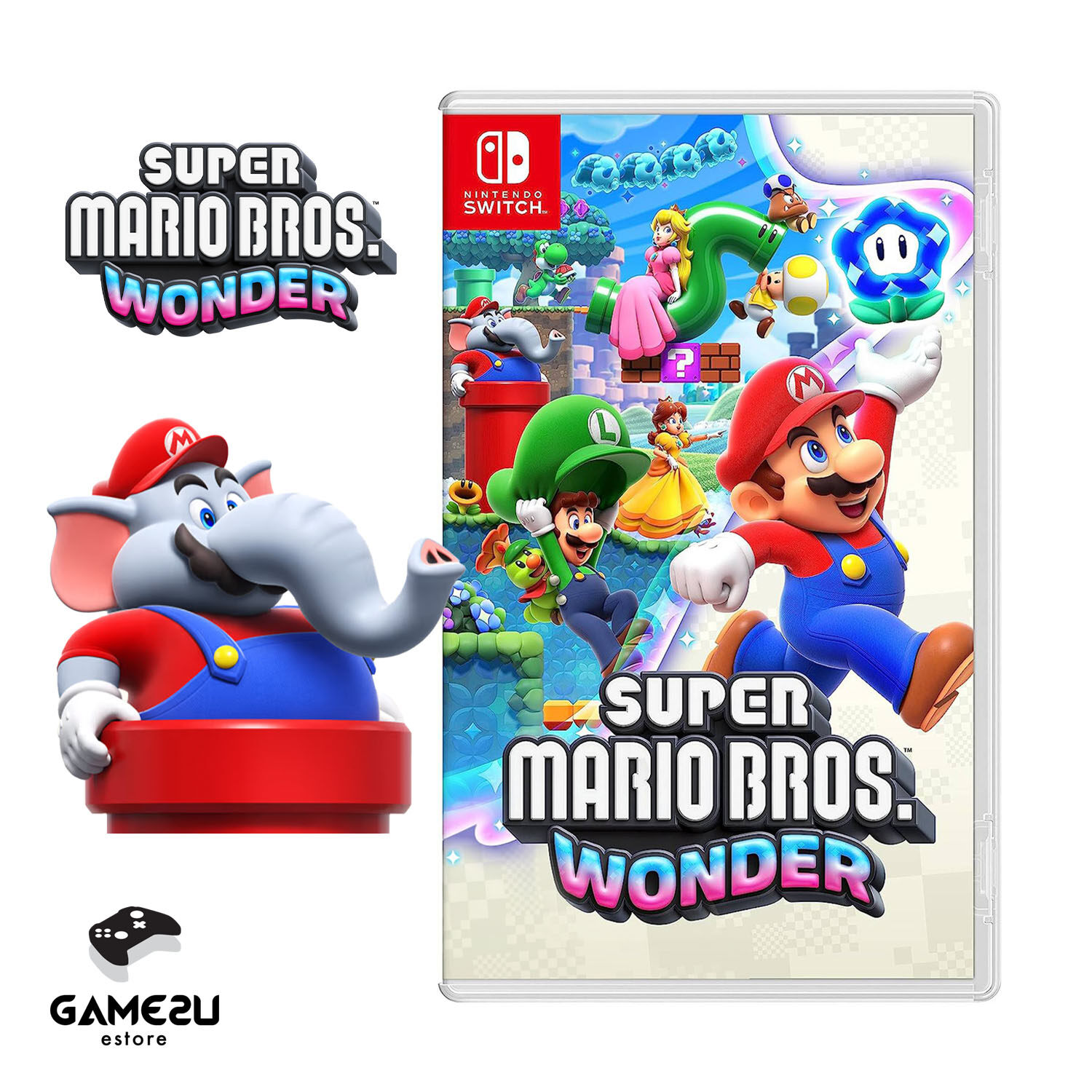 READY STOCK) Nintendo Switch Super Mario Bros Wonder